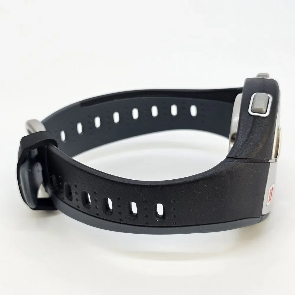 MIO Motiva Heart Rate Monitor Unisex Watch 45MM Black Gray Bands New‎ Battery